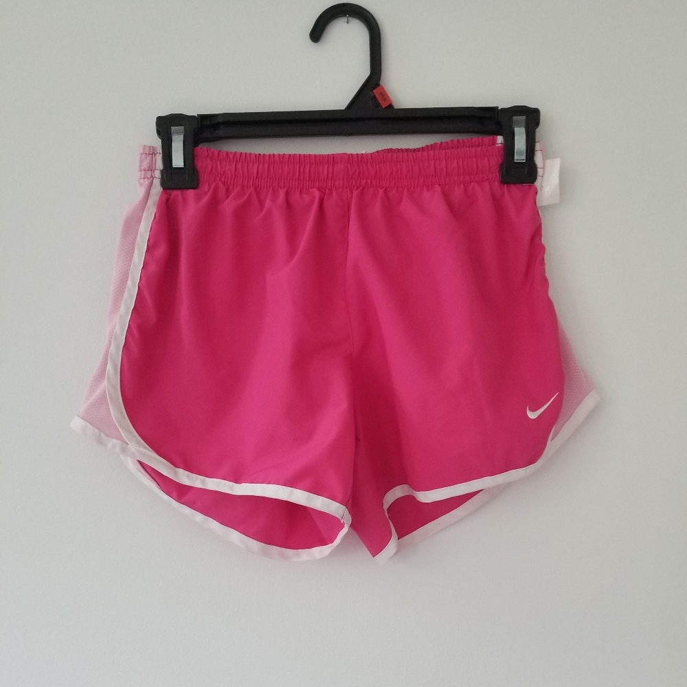 Nike pink athletic shorts